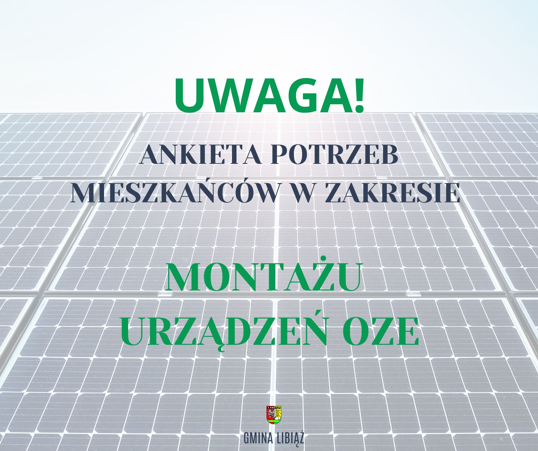 Ankieta potrzeb mieszkańców w zakresie montażu urządzeń OZE ę treści