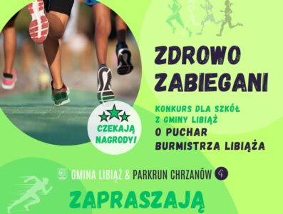 Zdrowo zabiegani – wspólna inicjatywa gminy Libiąż i parkrun Chrzanów. Nagrody czekają!