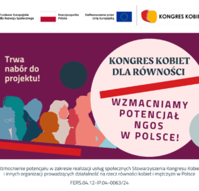 Zaproszenie do udziału w projekcie Kongres Kobiet