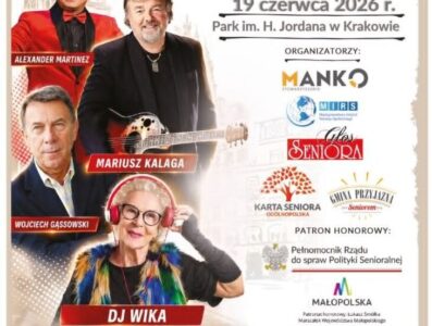 XIII Międzynarodowe Senioralia w Krakowie już 19 czerwca.