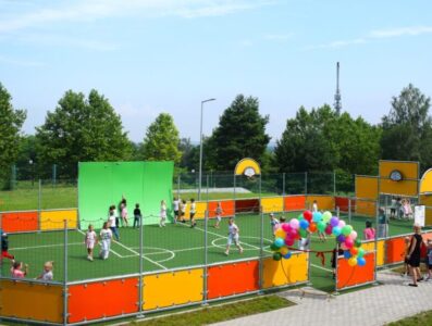 Nowe wielofunkcyjne boisko modułowe w Libiążu już otwarte!