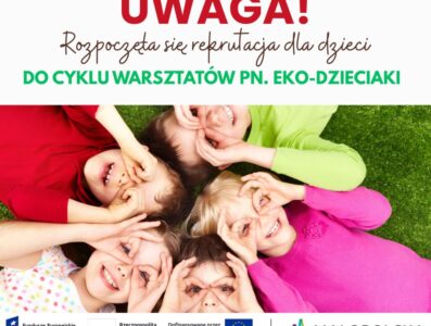 Zapraszamy dzieci do udziału w projekcie “Kompleksowe działania zwiększania odporności społecznej gminy górniczej Libiąż na wyzwania transformacji energetycznej”
