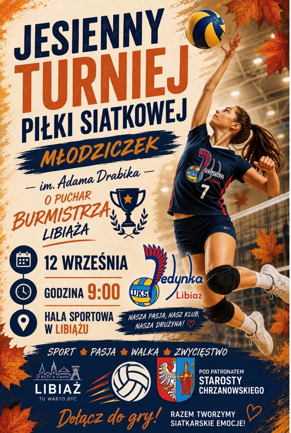 Siatkarskie emocje w Libiążu. Przed nami Turniej im. Adama Drabika
